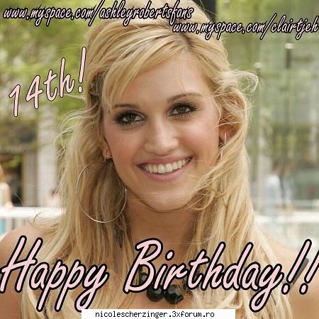 14 septembrie 2006
happy b-day :))
sa ai parte d kt mai moolte succese si implinari si speram k o sa
